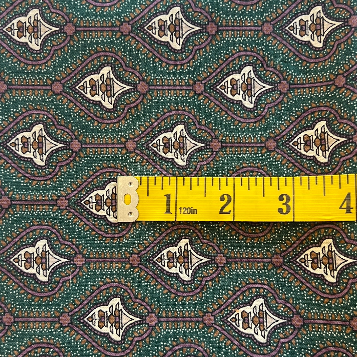 Eastern Medallion Cotton: 1.5 yds