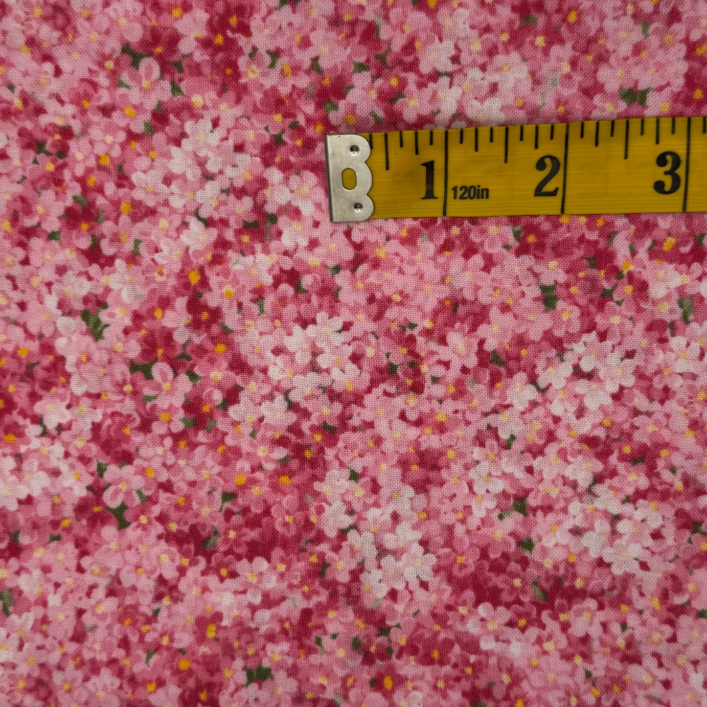 Pink Petals Cotton: 1.5 yds