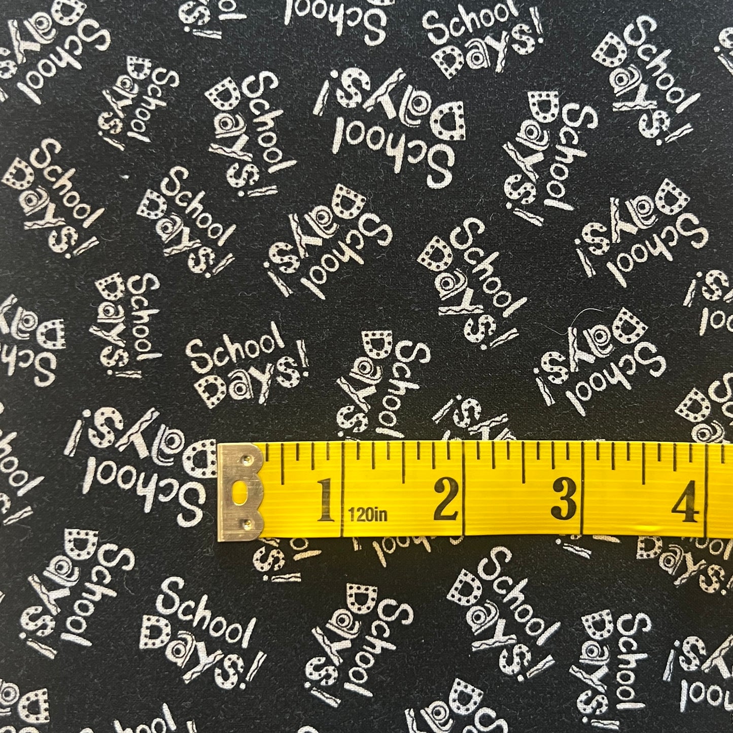 School Days Cotton: 2.5 yds