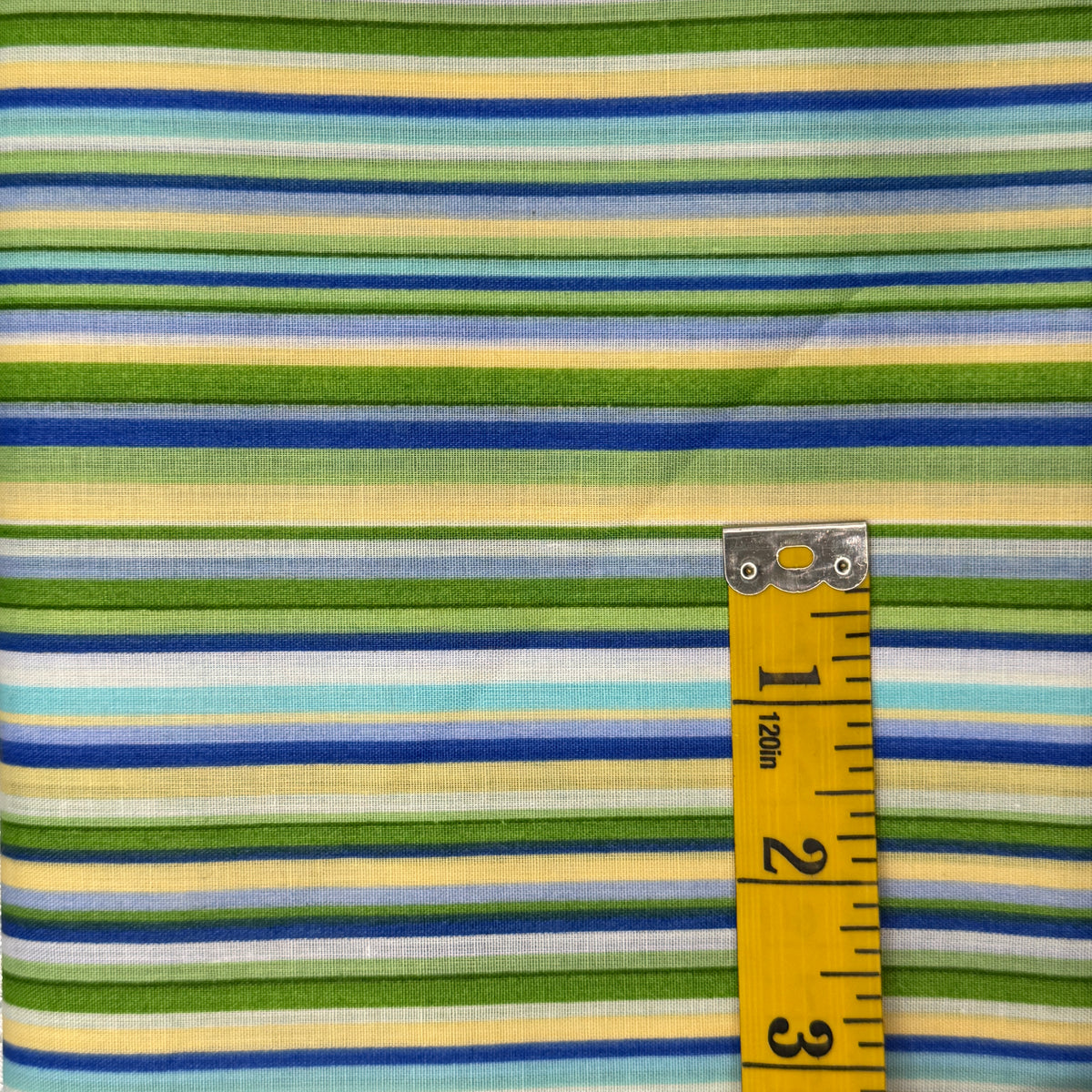 Shoreline Stripes Cotton Blend: 4 yds