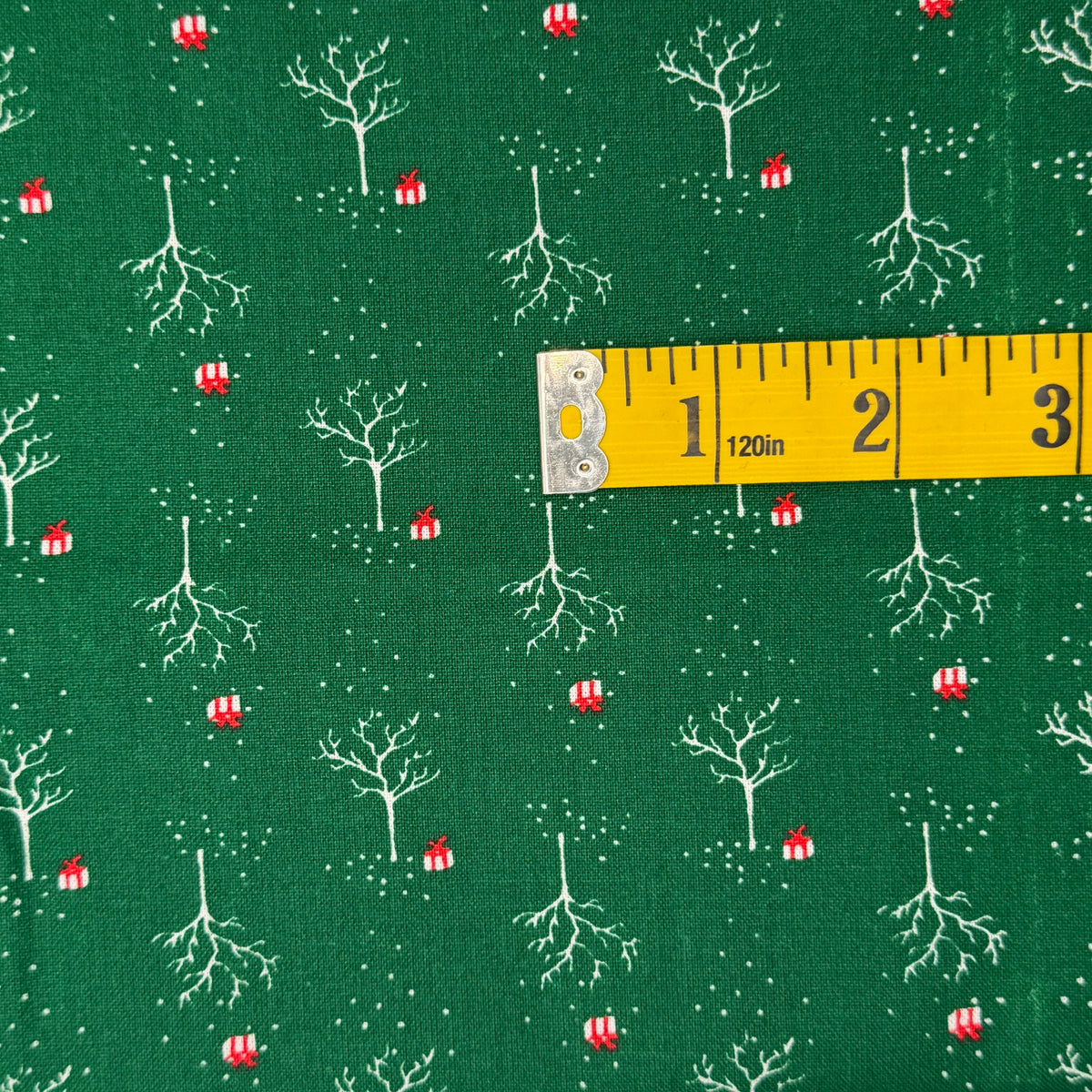 Trees & Presents Cotton Blend: 2 yds