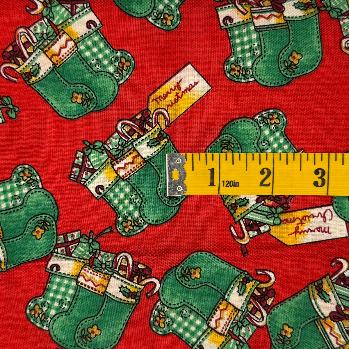 Homemade Stockings Cotton: 1.5 yds