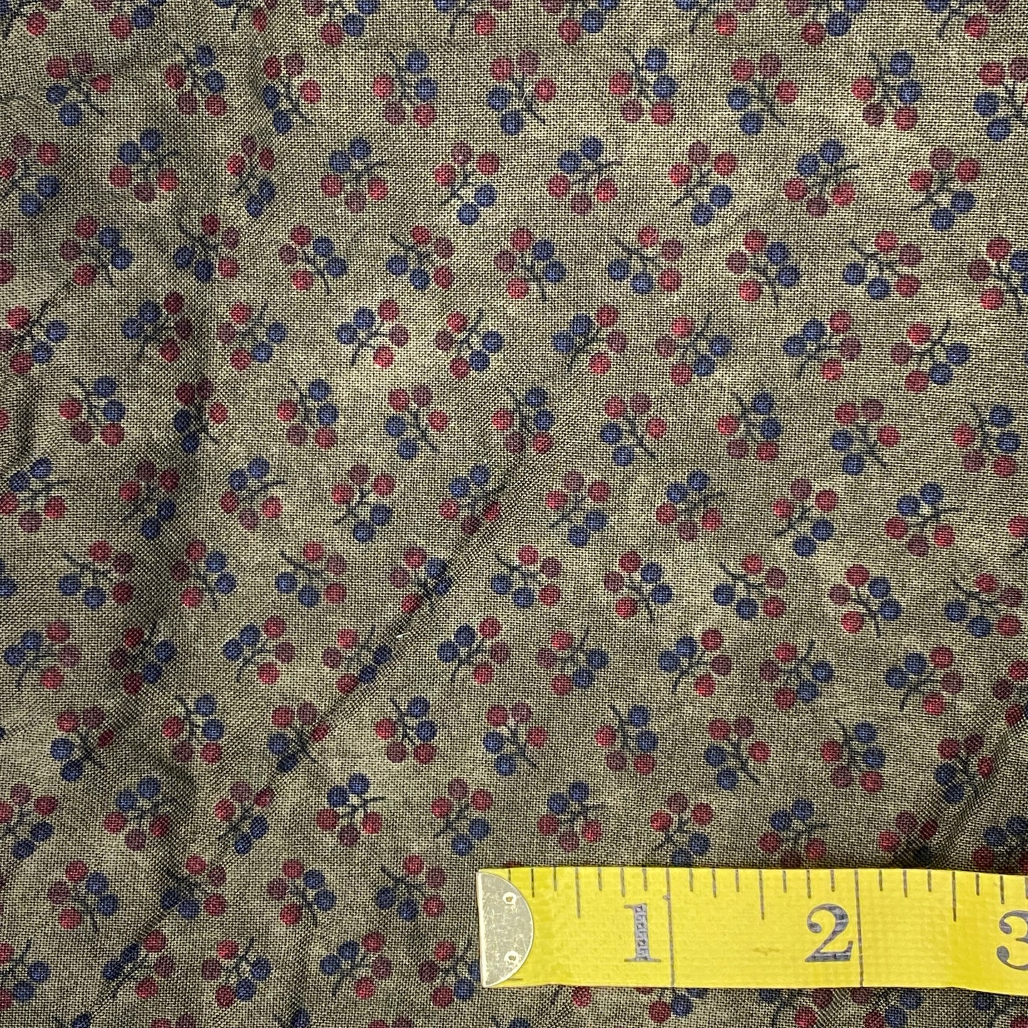 Dark Berry Cotton: 1 yd