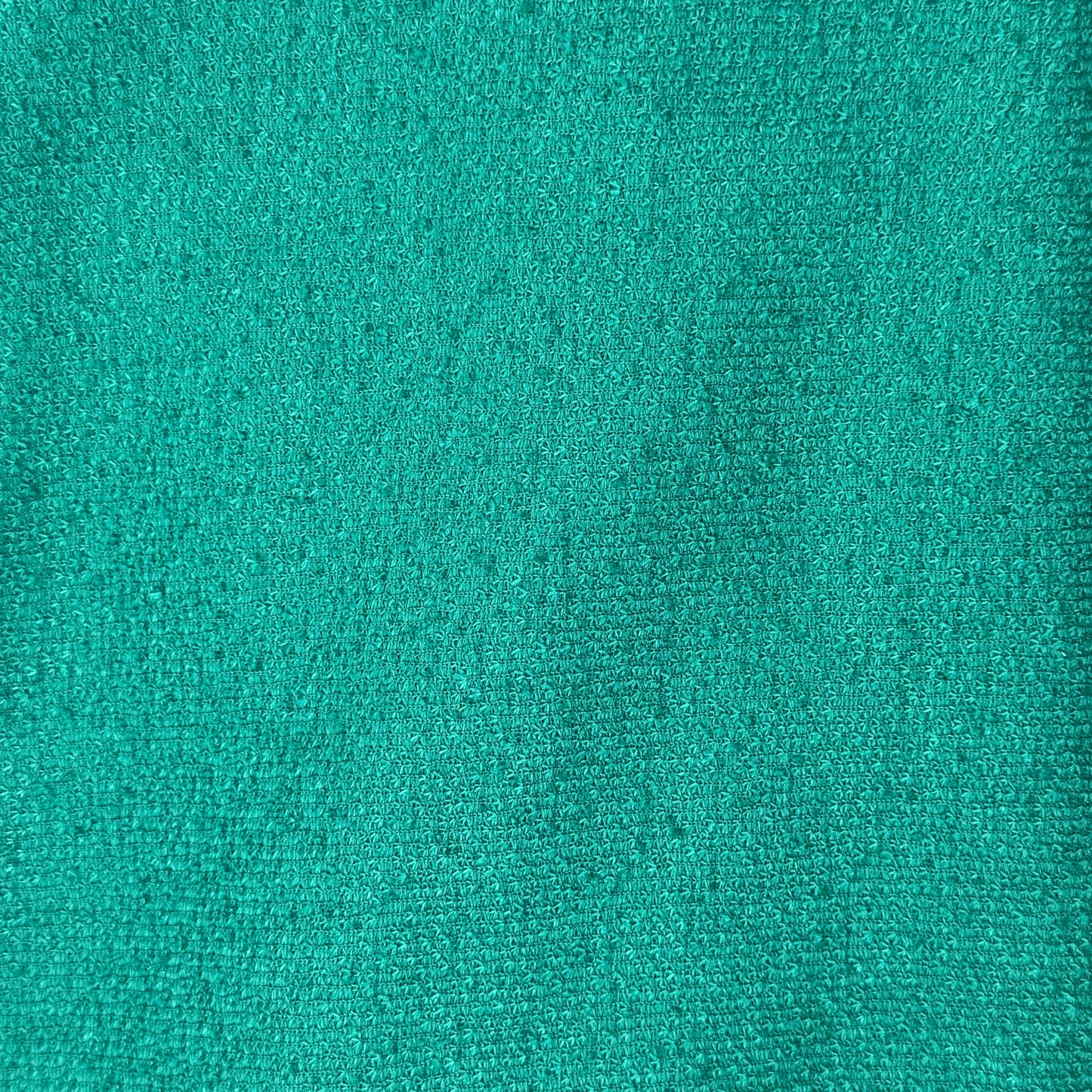Medium Weight Blue/Green Sparkly Texture Knit Poly: 1 yd