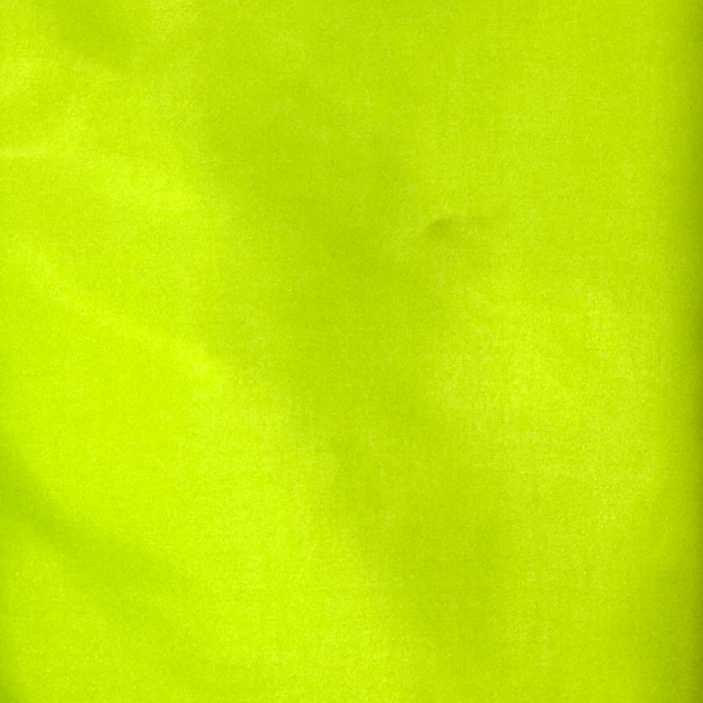 Lightweight Neon Yellow Shiny Poly: 5 yds
