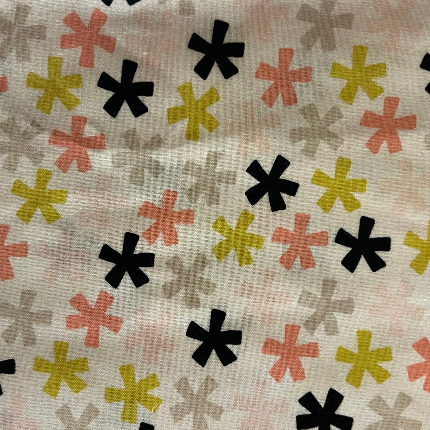 Asterisk Cotton: 2 yds