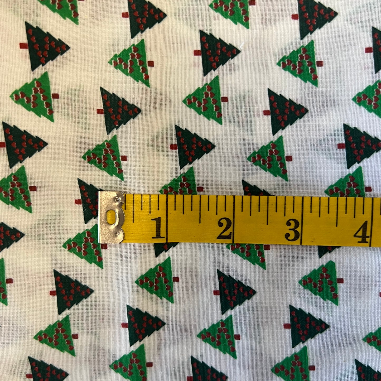 Two Tone Trees Cotton: 1 yd
