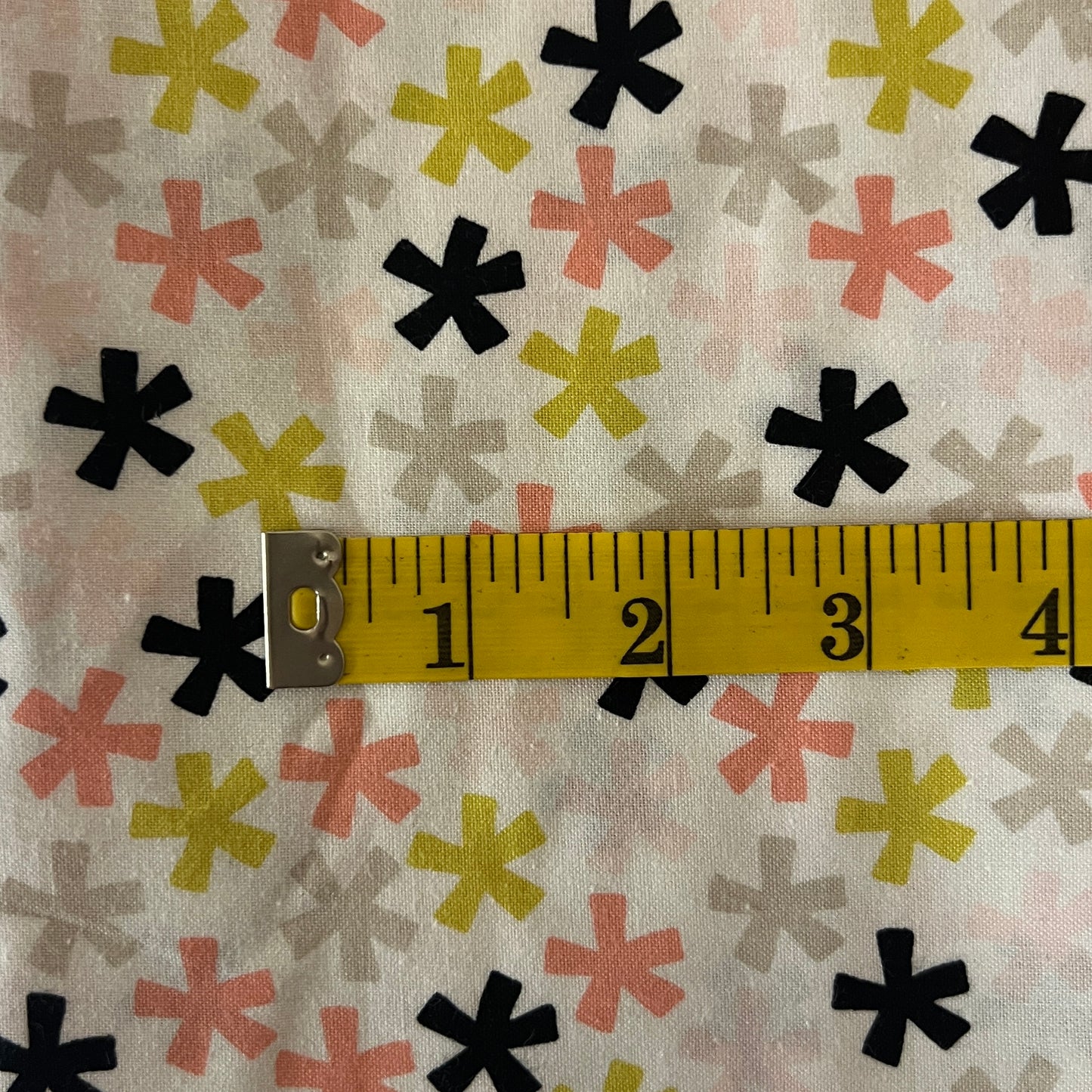 Asterisk Cotton: 2 yds