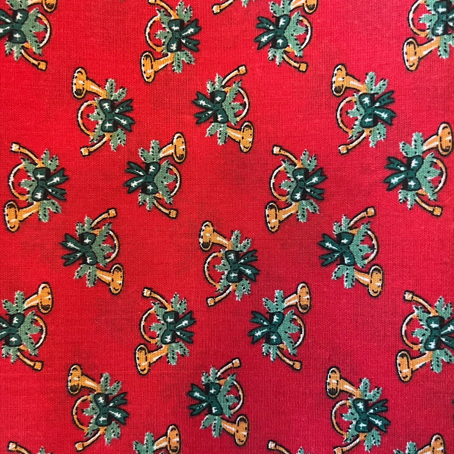 French Horn Cotton: 2 yds