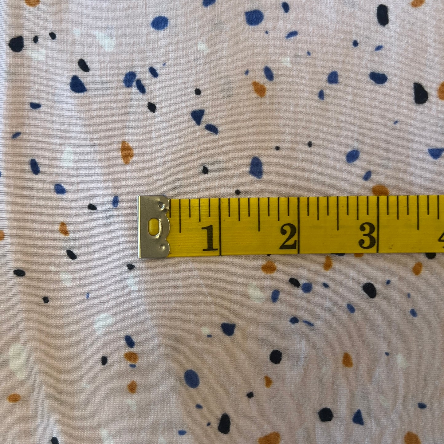 Pink Terrazzo Stretch Jersey: 2 yds