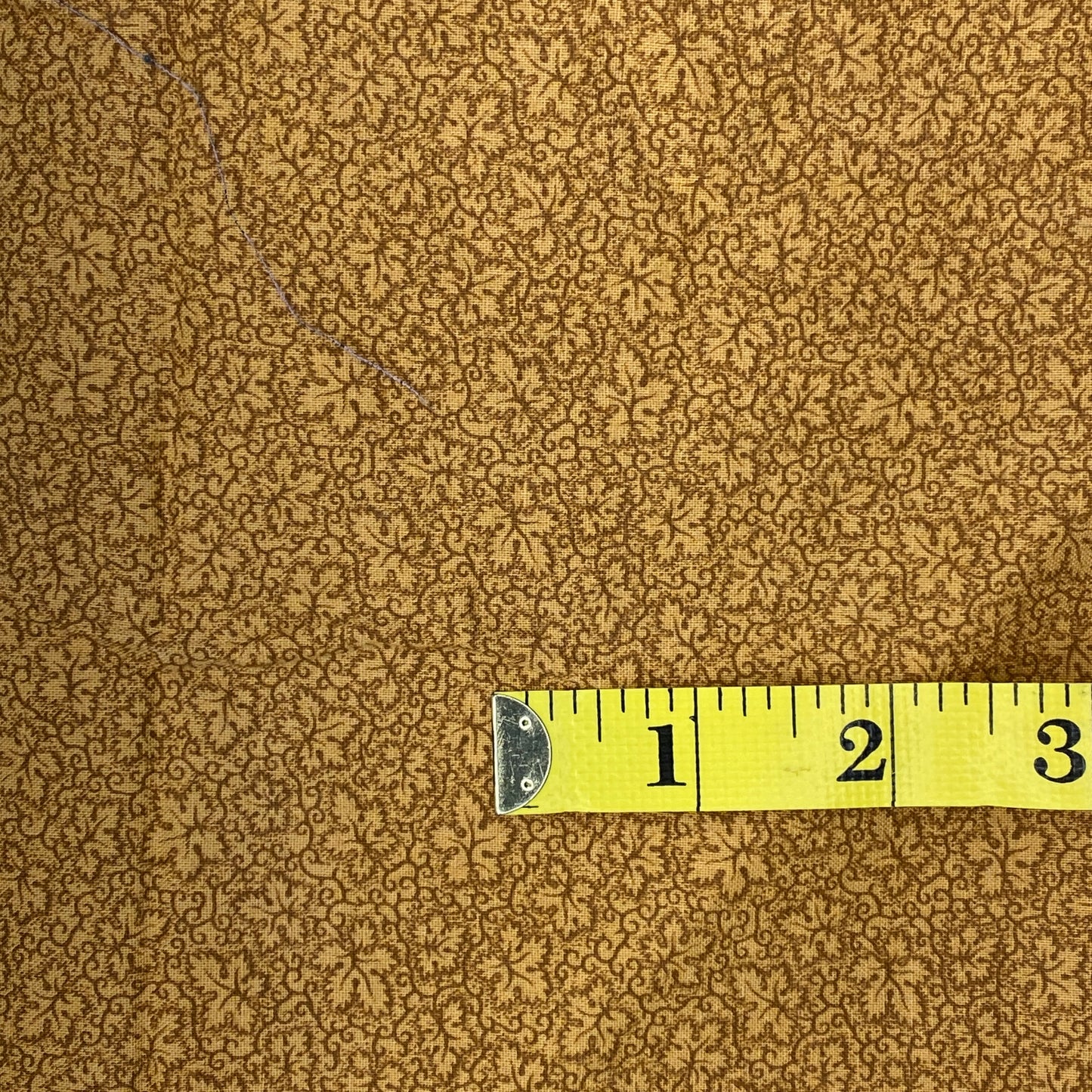 Caramel Leaves Cotton: 1.5 yds