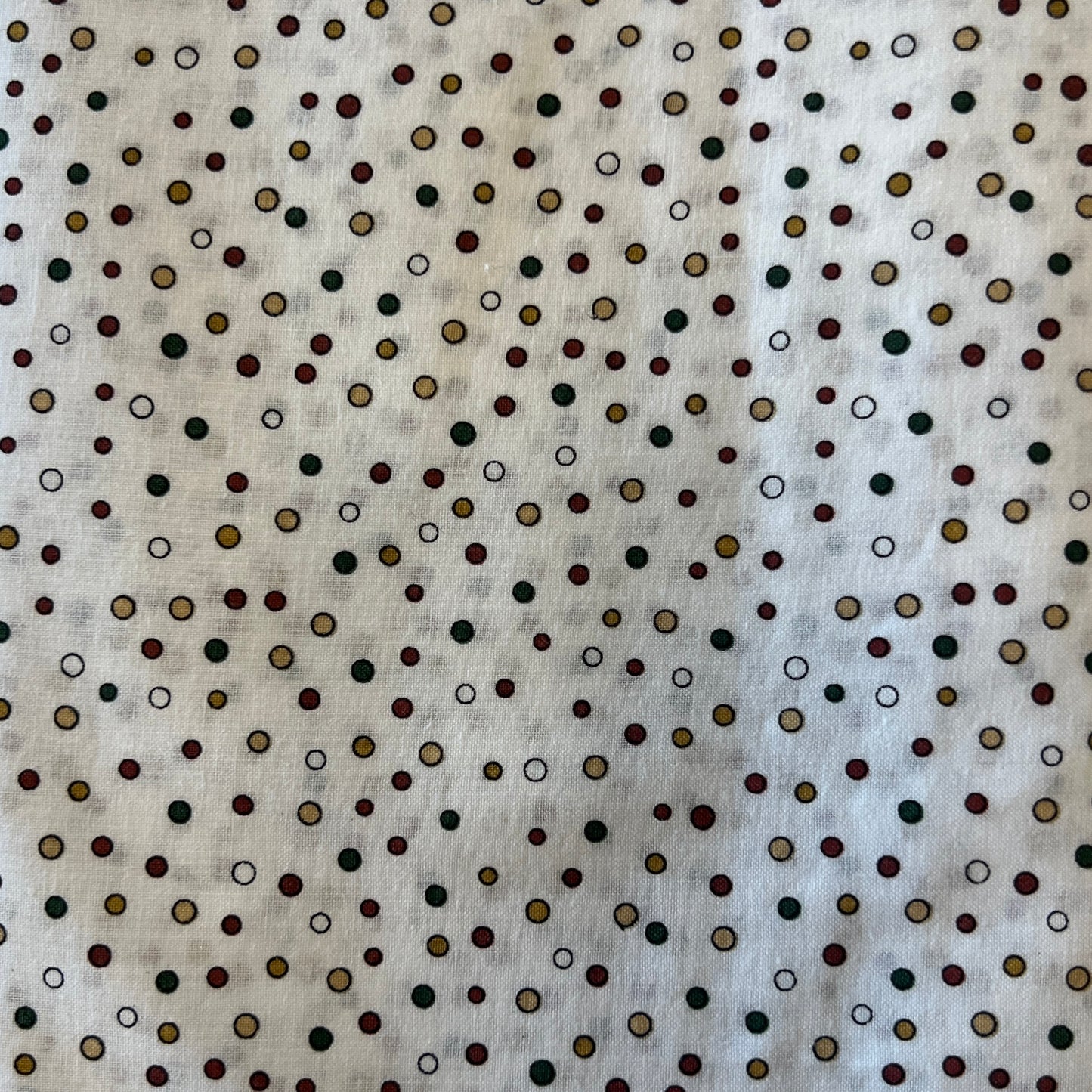 Holiday Dots Cotton: 3 yds