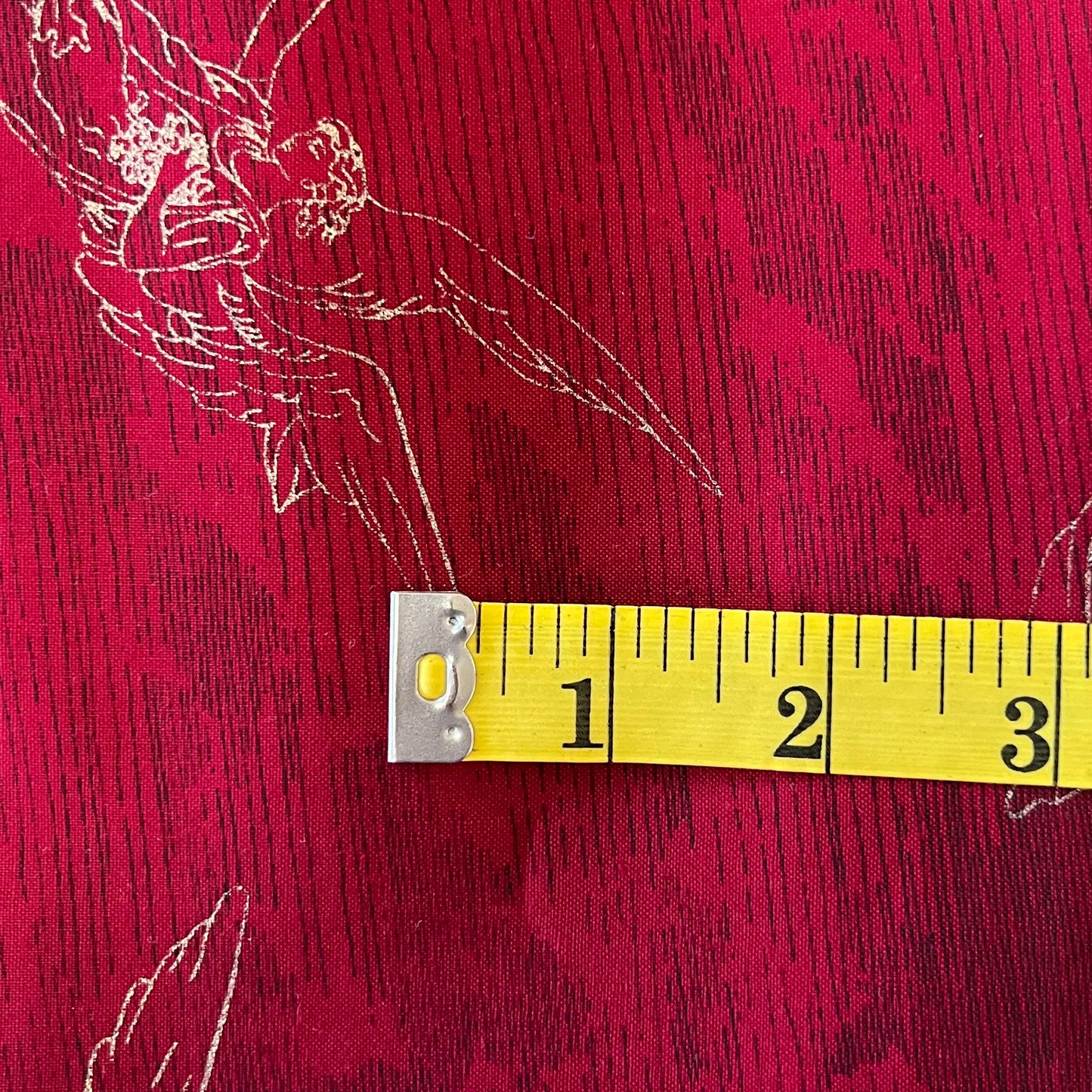 Golden Angels Cotton: 2 yds