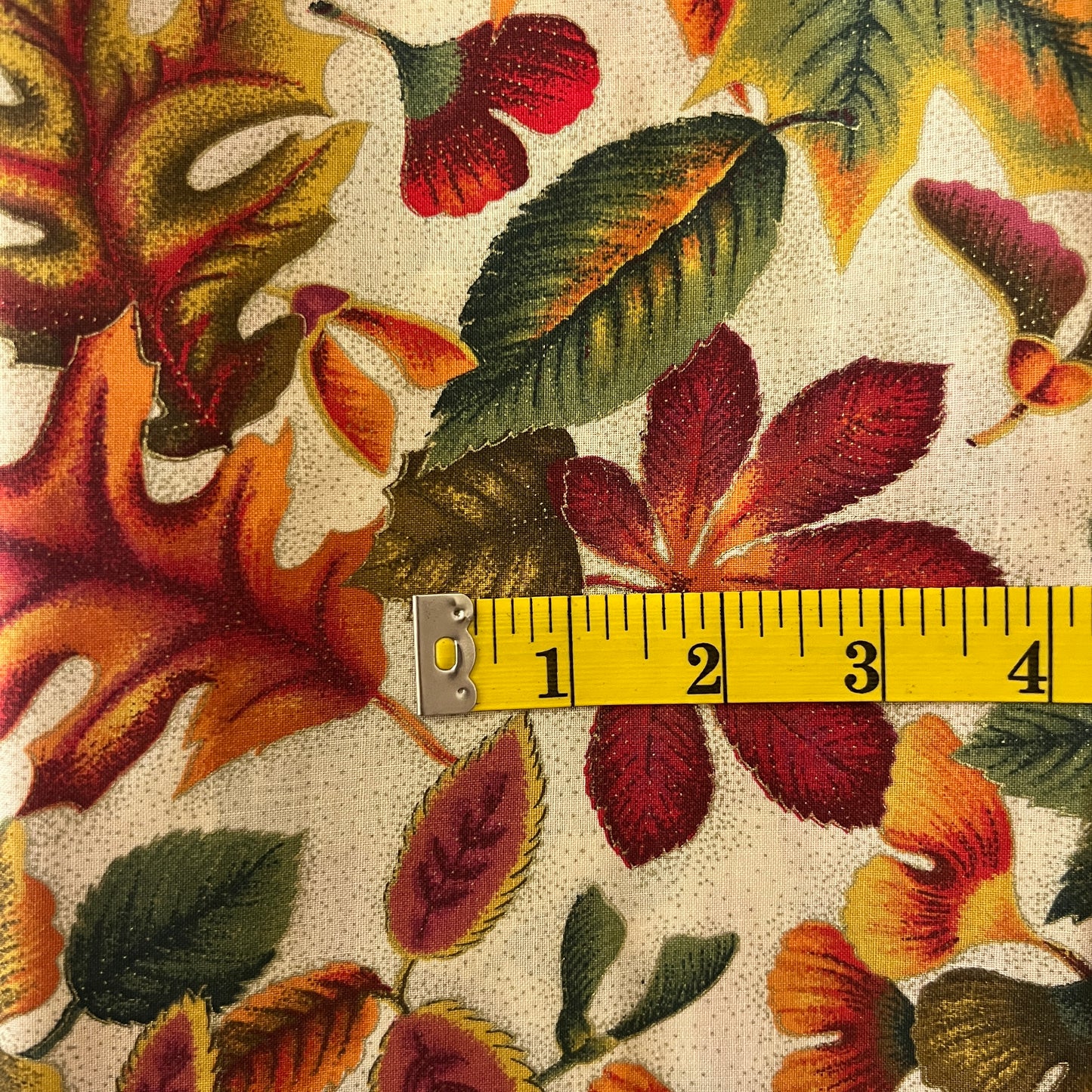 Fall Leaves Cotton: 1.5 yds