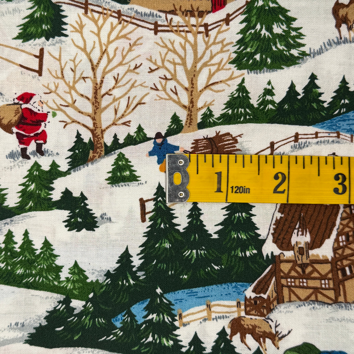 A Snowy Scene Cotton: 3 yds