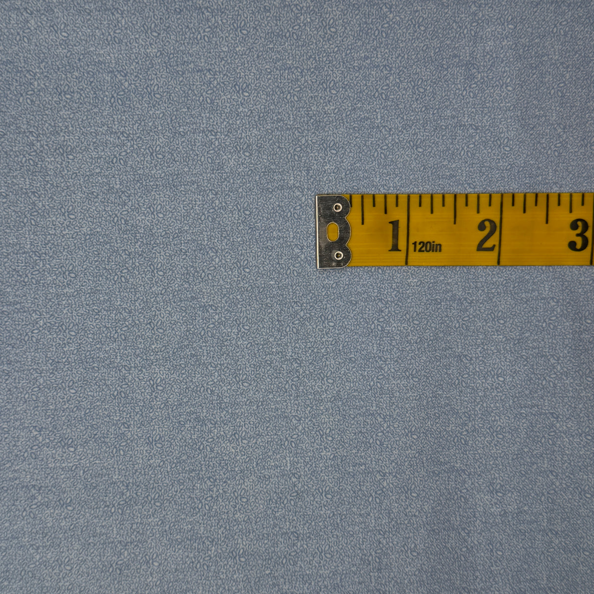 Light Blue Distressed Effect Cotton: 1 yd