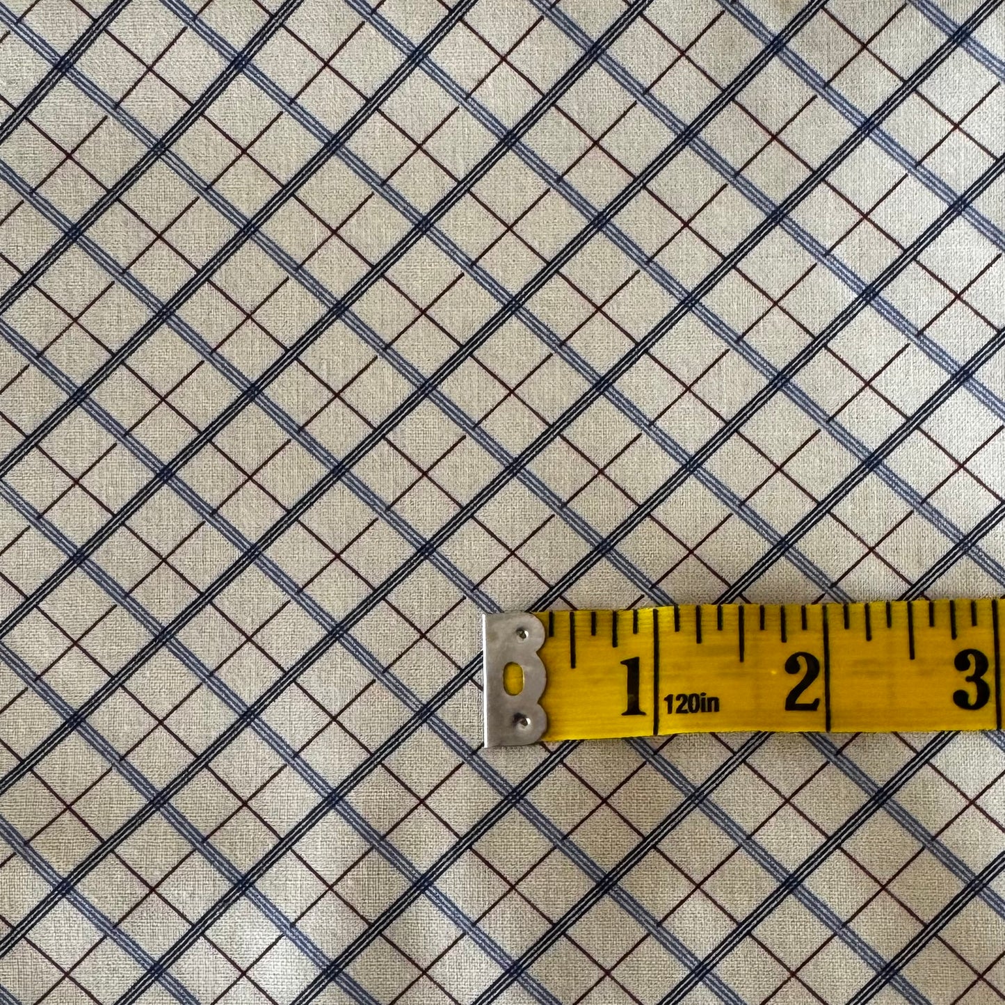 Diamond Plaid Cotton: 1 yd