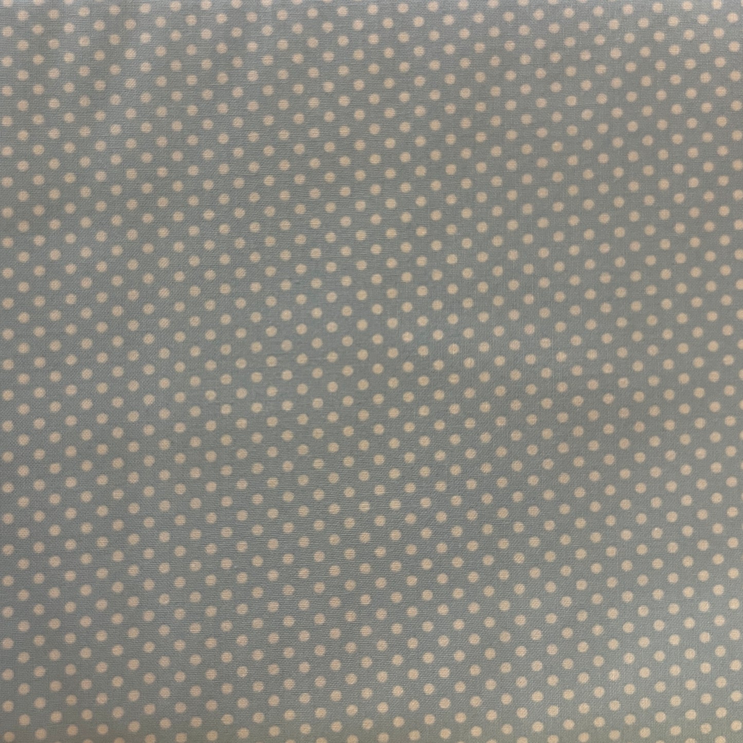 Light Blue Polka Dots Cotton: 3 yds
