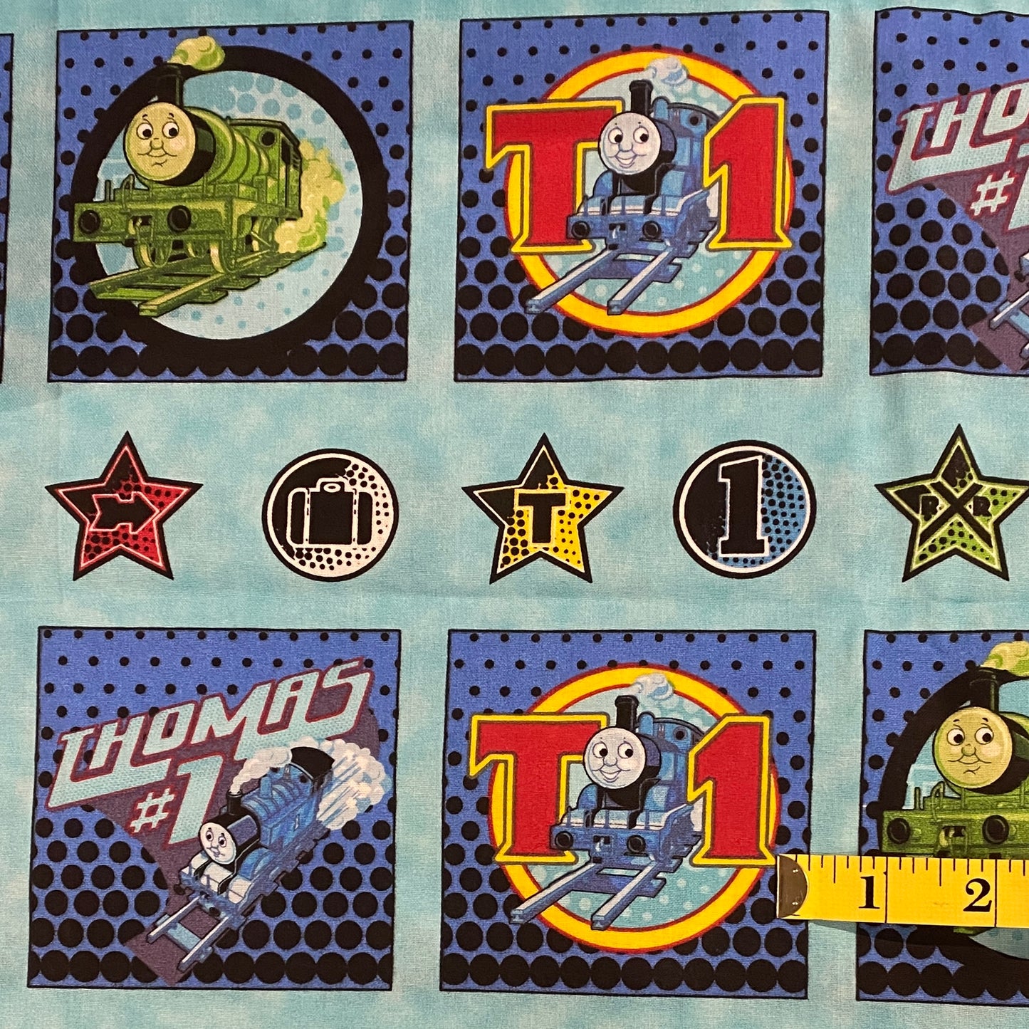 Thomas the Tank Engine Cotton: 1 yd
