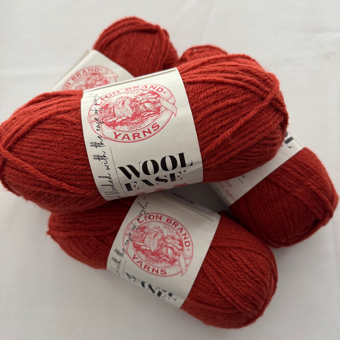 Lion Brand Wool Ease Yarn in Koi: 4 Skeins