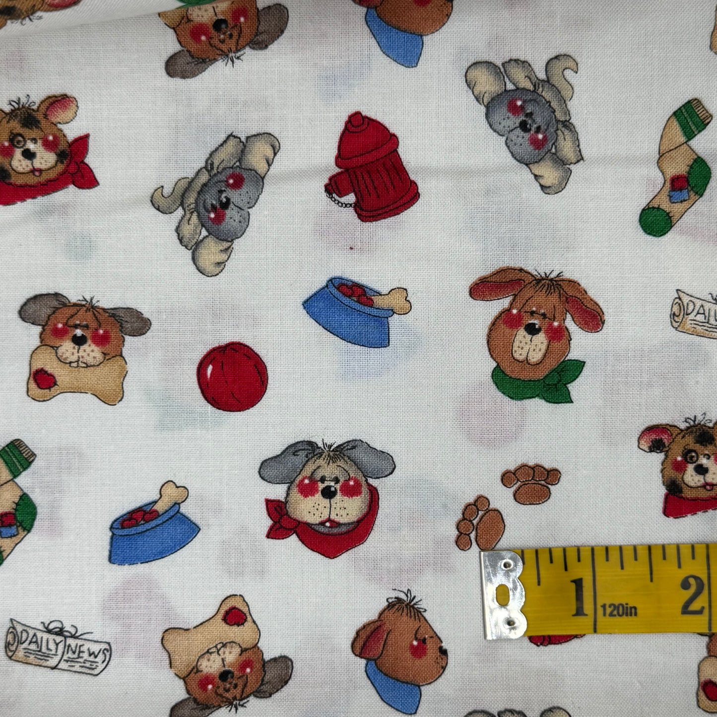 Dog Day Cotton Blend: 1.25 yds