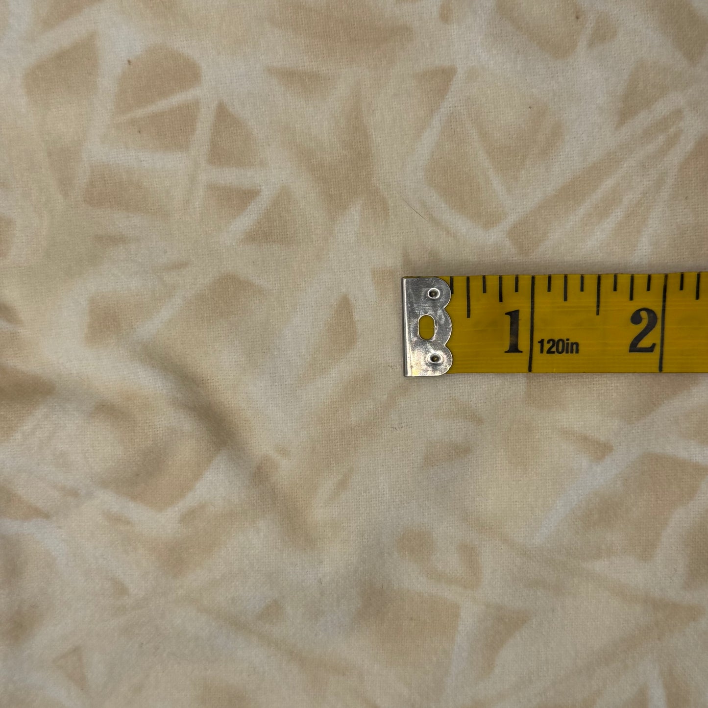 Beach Sand Brushed Cotton Blend: 1 yd