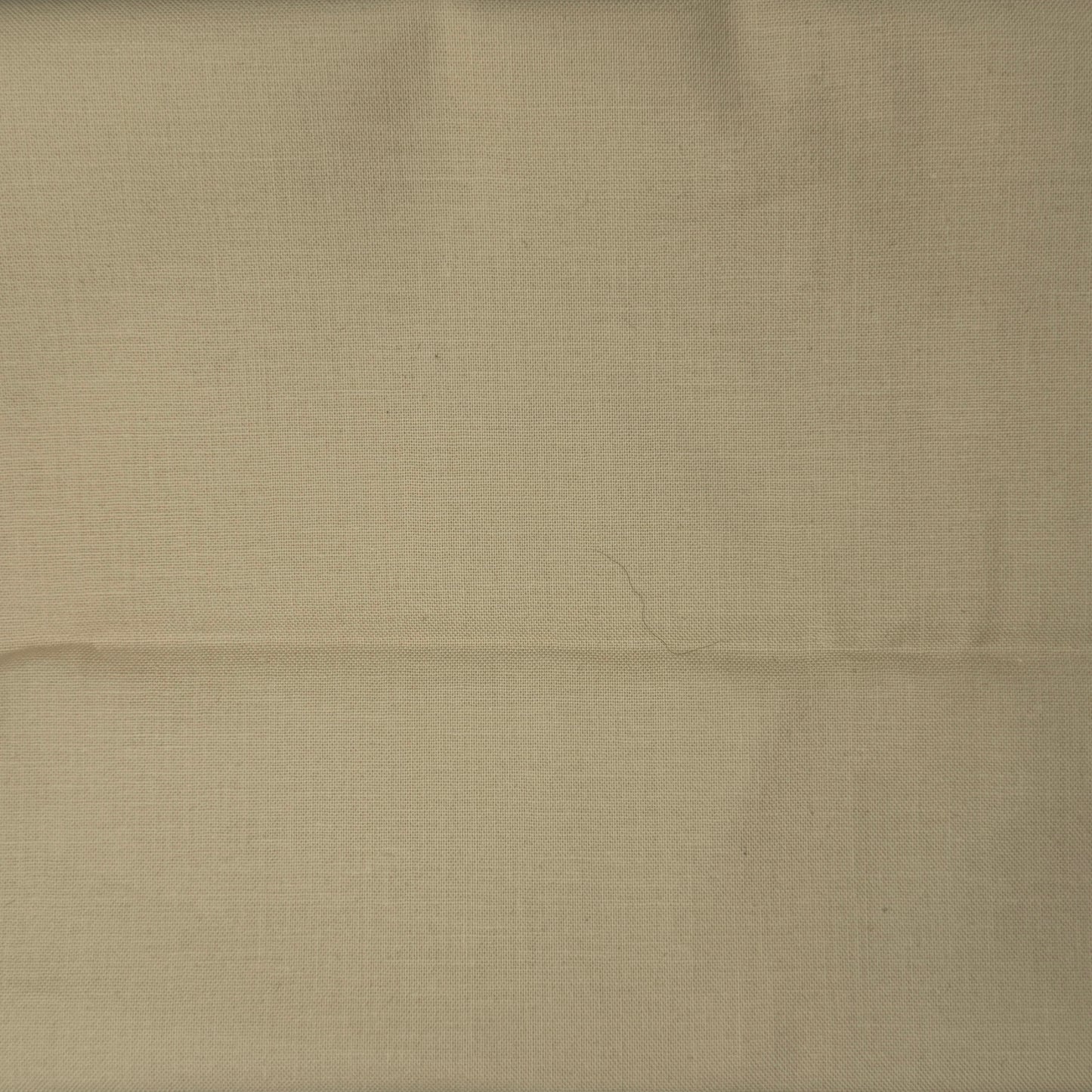 Cream Cotton Blend: 1 yd