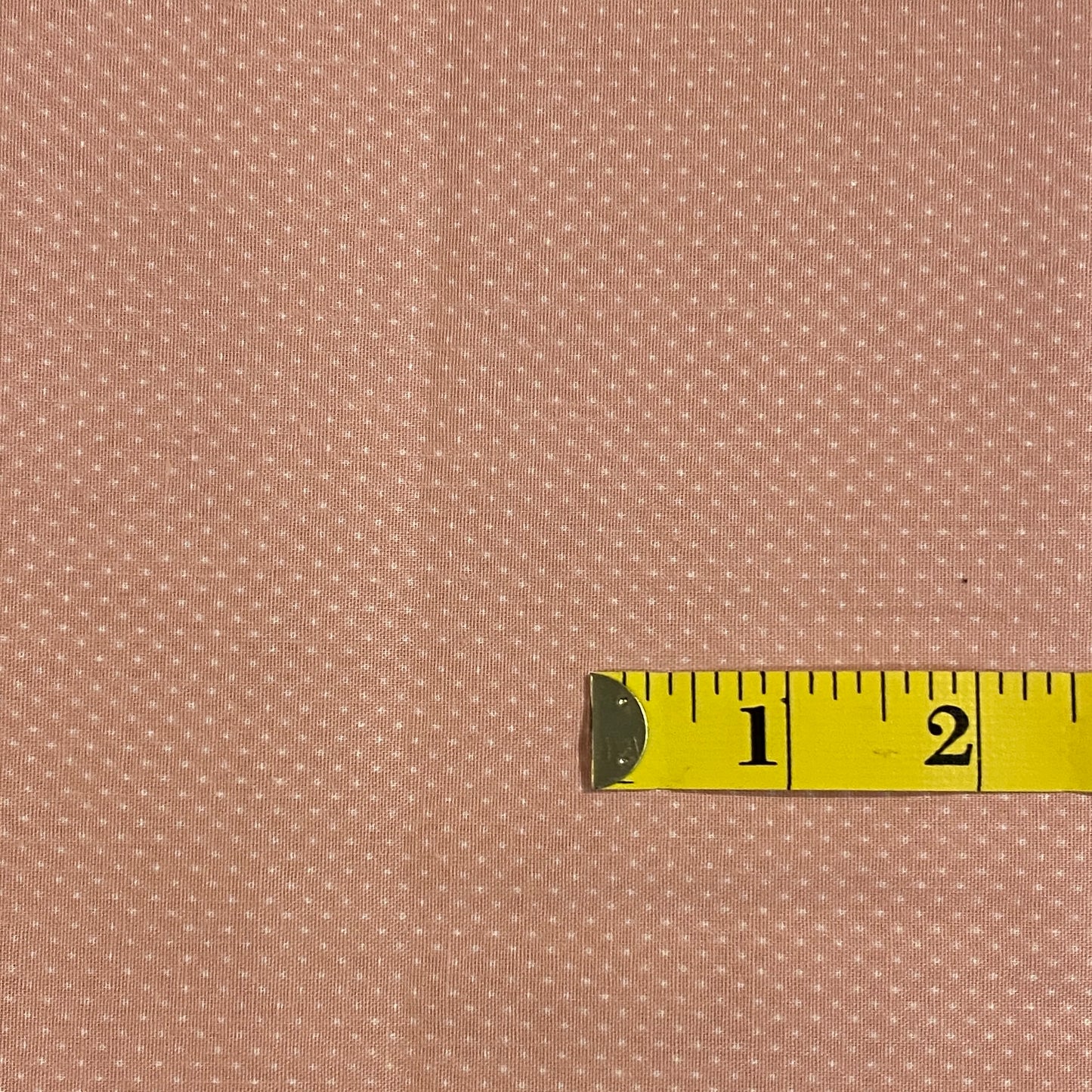Light Pink Micro Dot Cotton: 2 yds