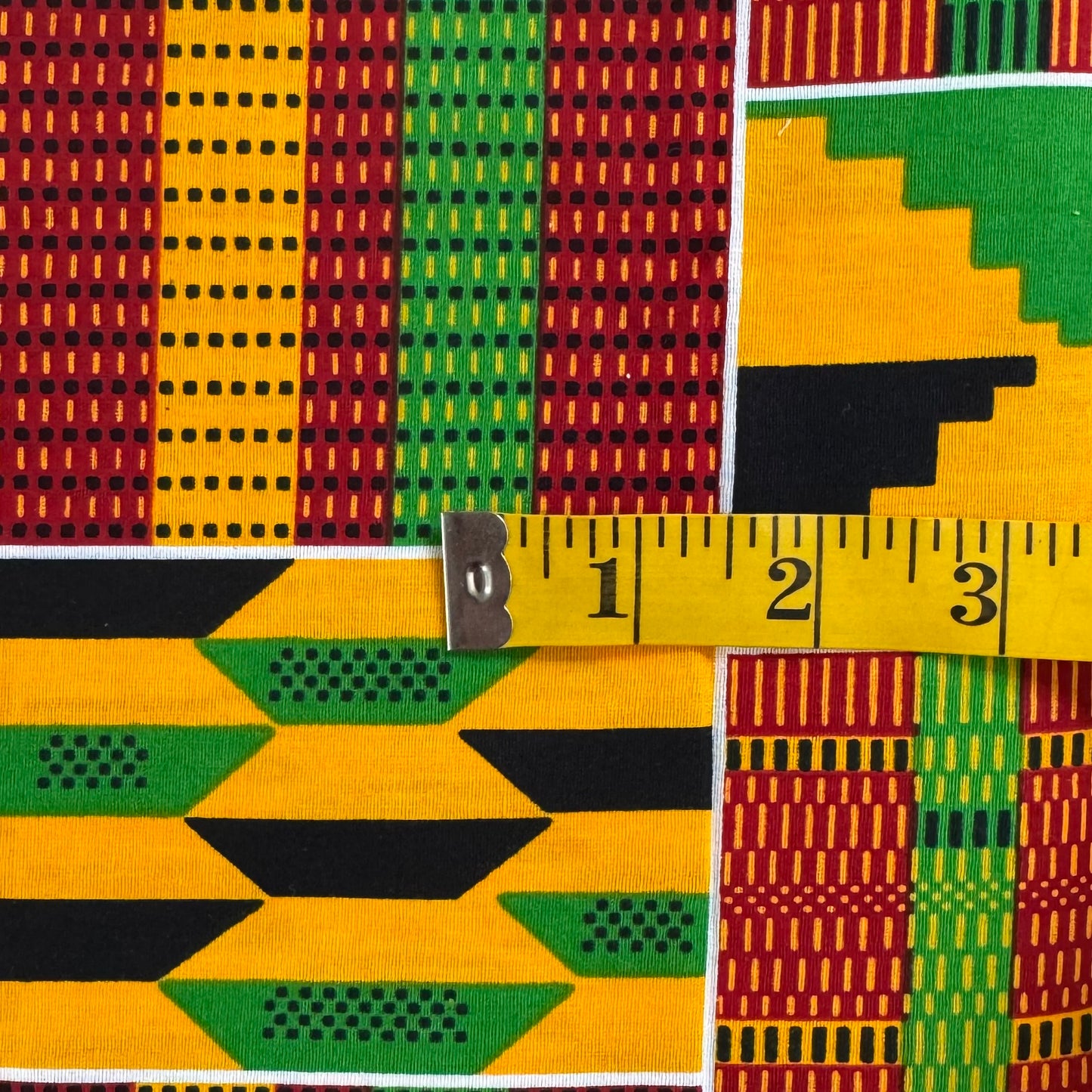 Kente Print Cotton: 5 yds