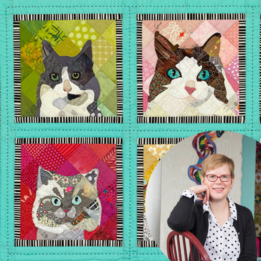 Stitched Mosaics Talk and Demo (Saturday June 7, 12-2 pm)