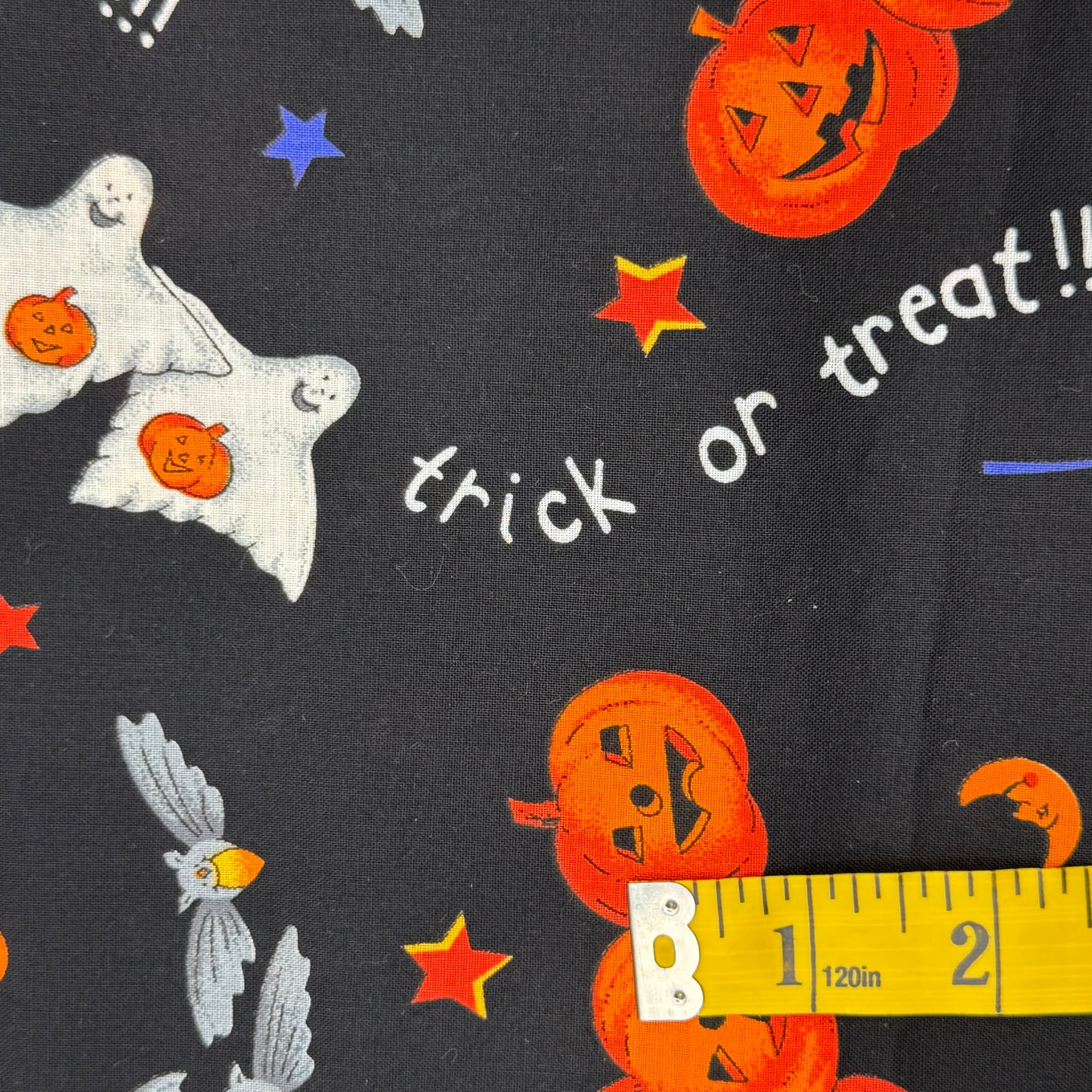 Trick or Treat Cotton: 1 yd