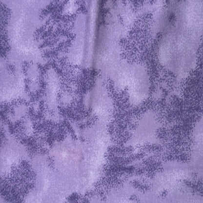 Two Tone Purple Brushed Cotton Blend: 1 yd
