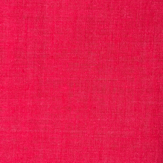 Medium Weight Hot Pink Texture Weave Cotton: 1 yd