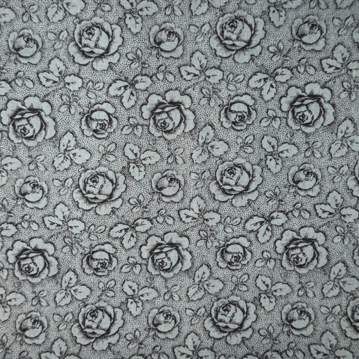 Subtle Floral Cotton: 1 yd