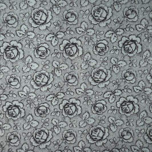 Subtle Floral Cotton: 1 yd