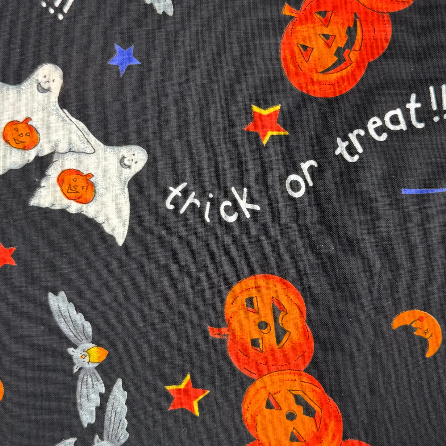 Trick or Treat Cotton: 1 yd