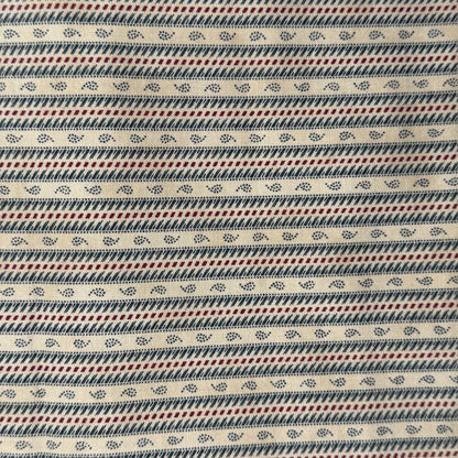 Red, White & Blue Stripes Cotton: 4 yds