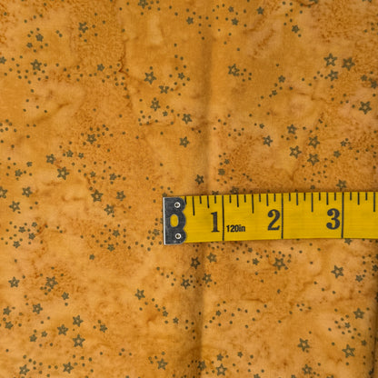 Golden Stars in the Sky Cotton: 1 yd