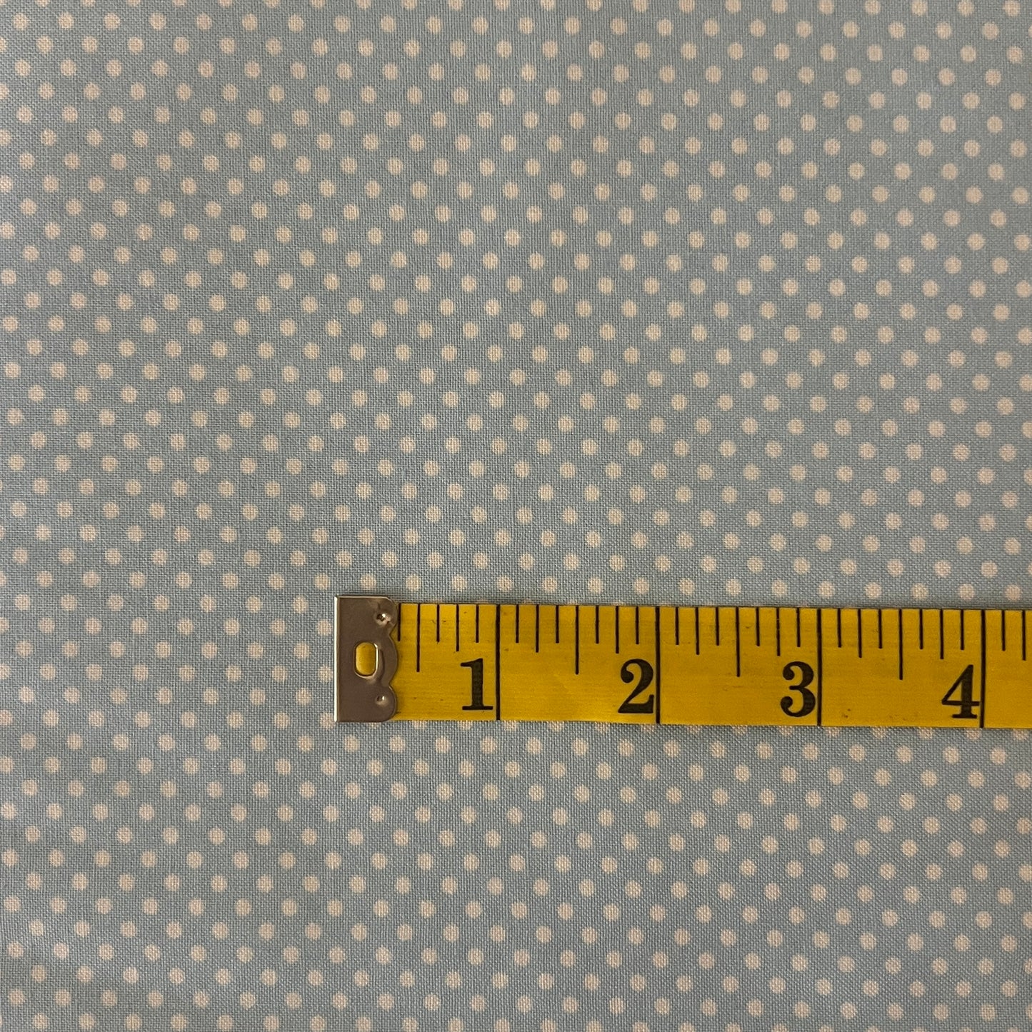 Light Blue Polka Dots Cotton: 3 yds