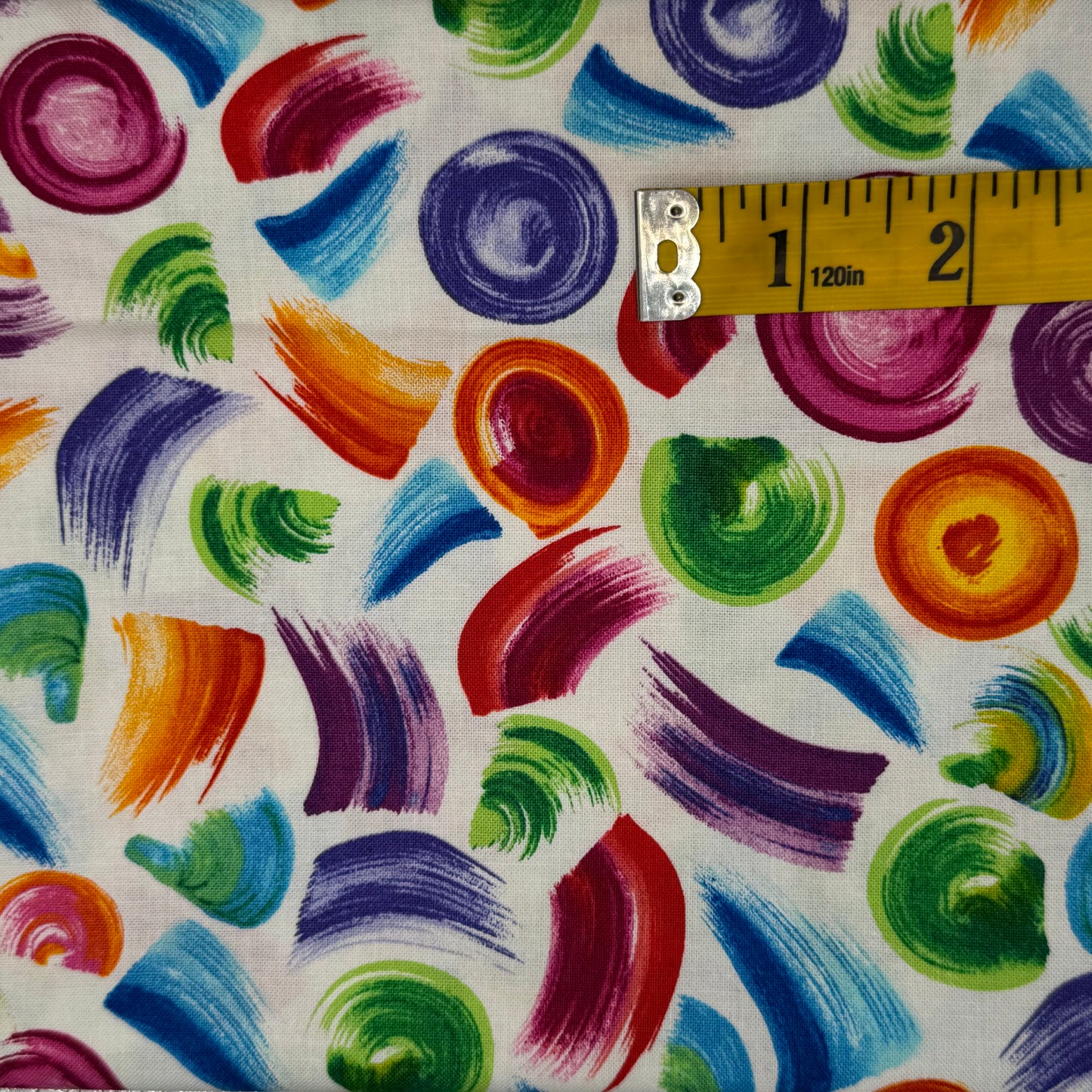 Brush Strokes Cotton: 1.5 yds