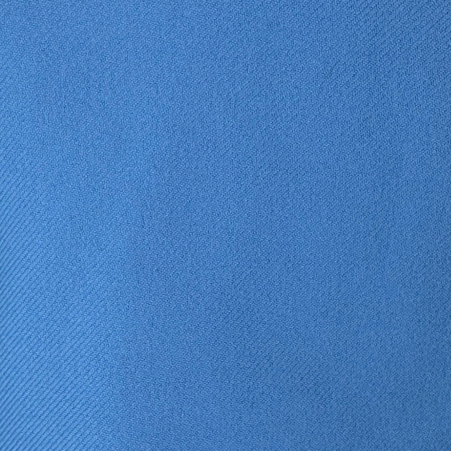Medium Weight Light Blue Twill Weave Poly: 4 yds