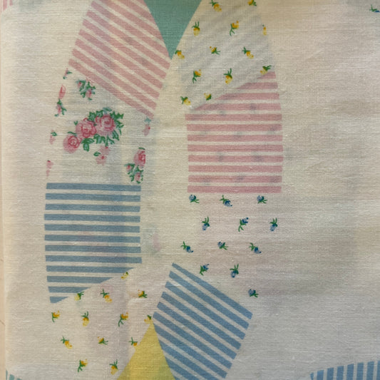 Patchwork Circles Cheater Quilt Cotton: 2.5 yds