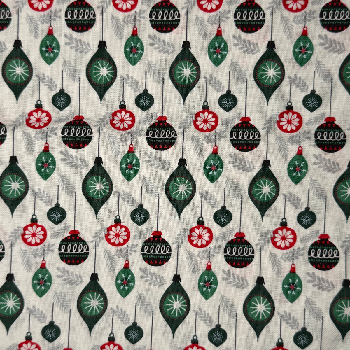 Atomic Ornaments Cotton: 3 yds