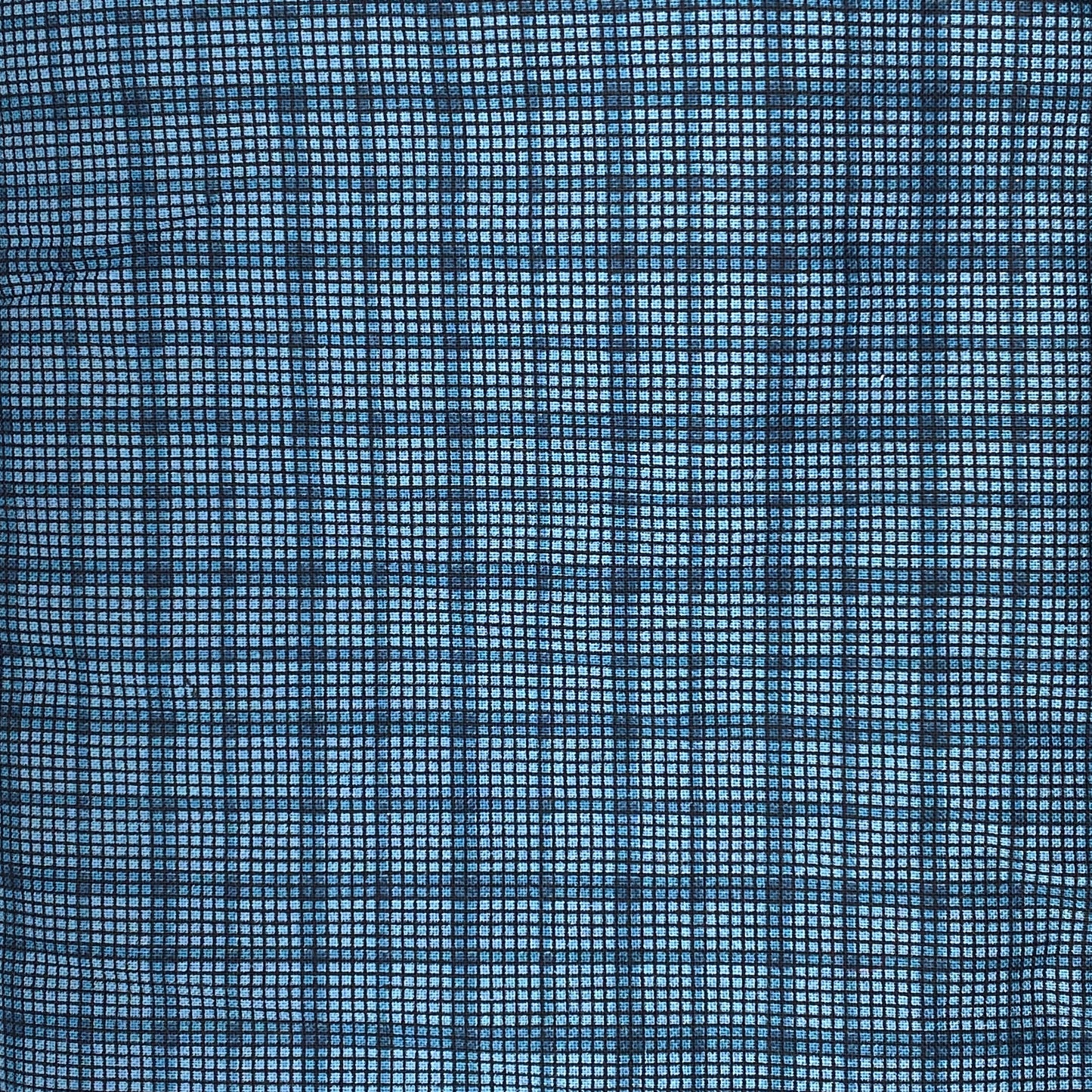 Blue Plaid Cotton: 2 yds