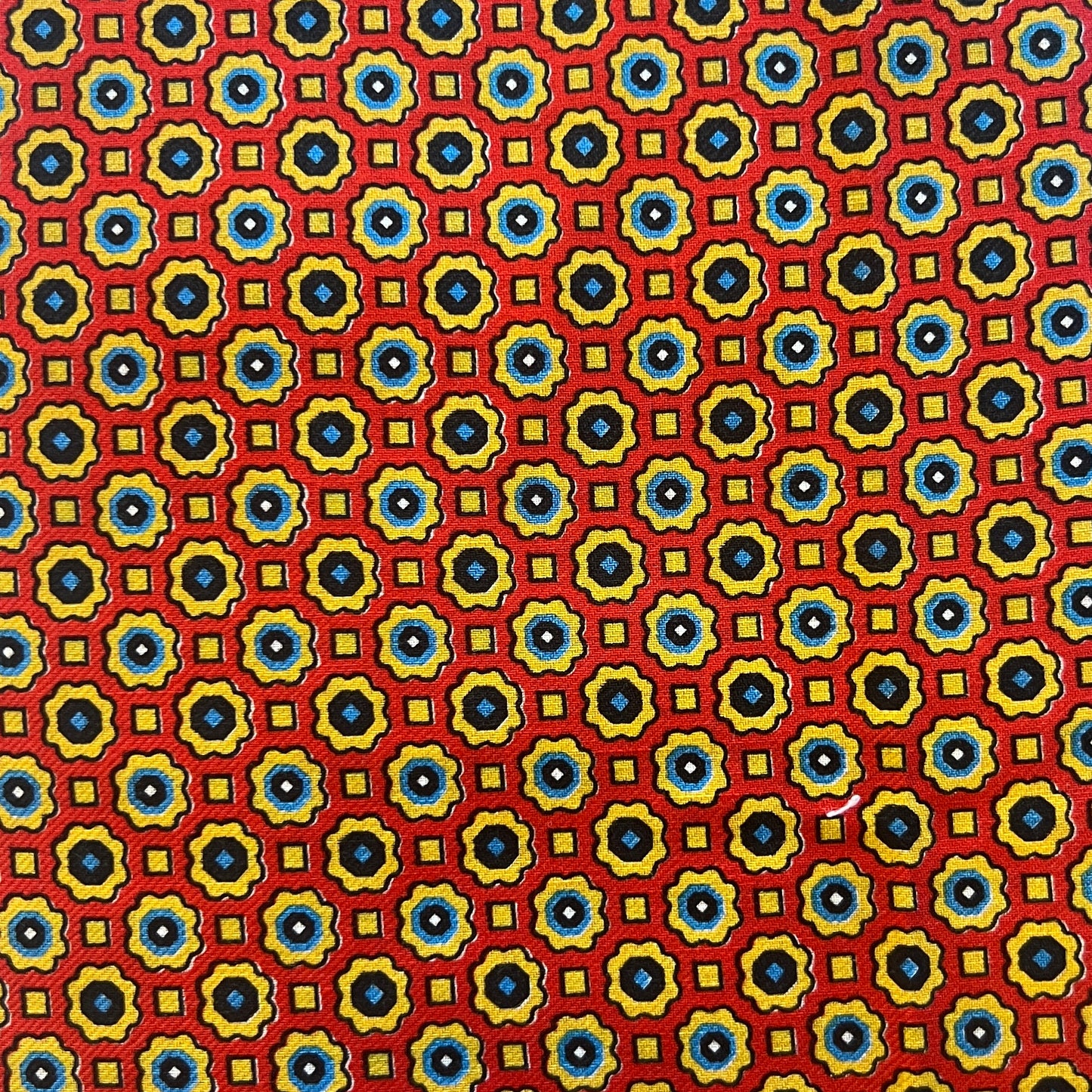 Fancy Geometric Cotton: 2.5 yds
