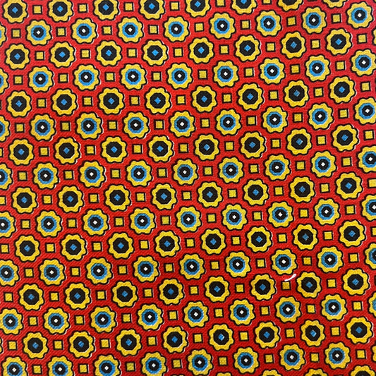 Fancy Geometric Cotton: 2.5 yds