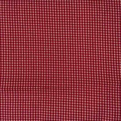 Red & White Checkered Cotton: 2.75 yds