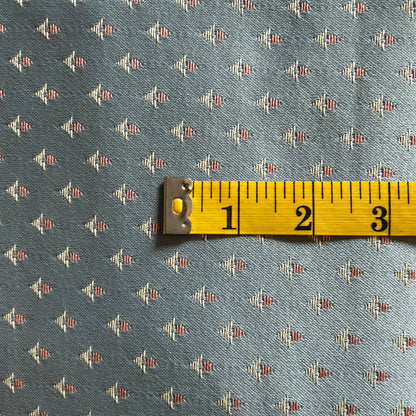 Blue Floral Upholstery: 1.5 yds