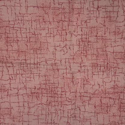 Pink Cracks Cotton Blend: 1 yd
