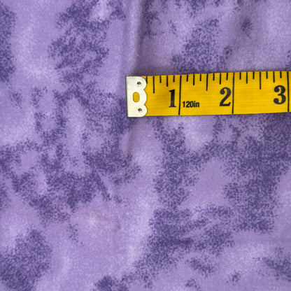 Two Tone Purple Brushed Cotton Blend: 1 yd
